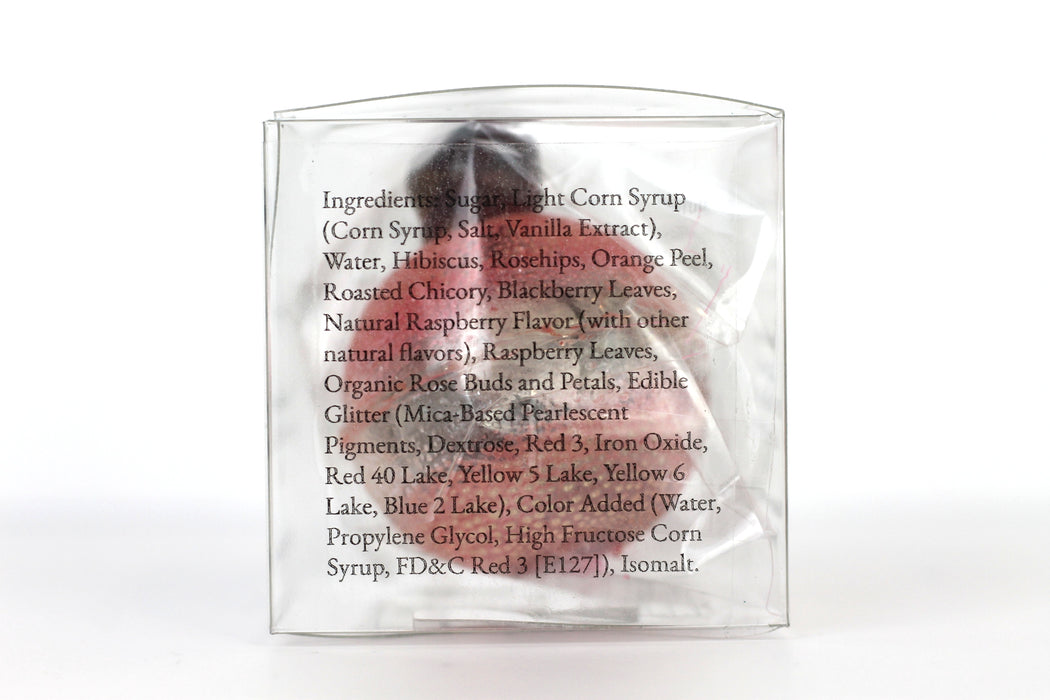Raspberry rose Tea globe