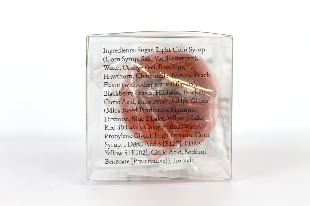 Peach rose Tea globe