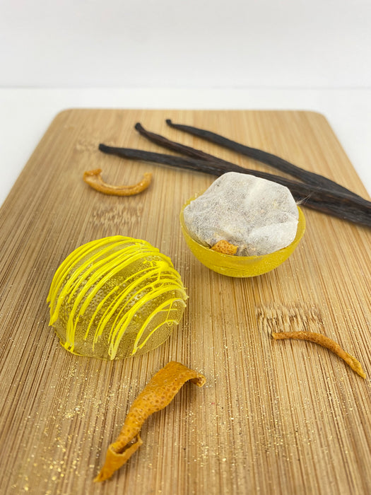 Glazed lemon loaf Tea globe